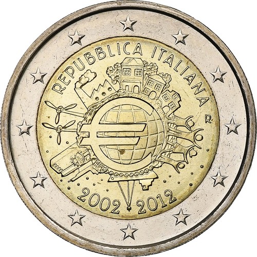 1304184 italy 2 euro - italy,,